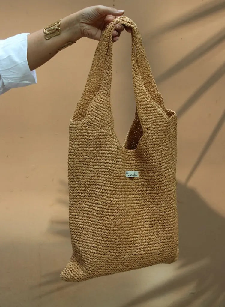 Raffia Shoulder Bag – Nealaa